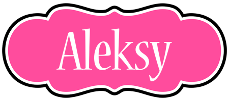 Aleksy invitation logo