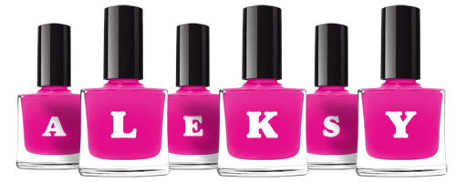 Aleksy nails logo