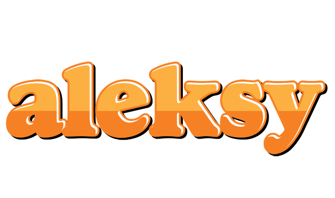 Aleksy orange logo