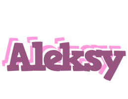 Aleksy relaxing logo