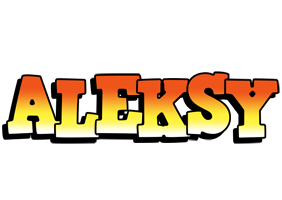 Aleksy sunset logo