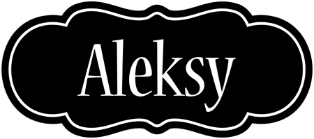 Aleksy welcome logo