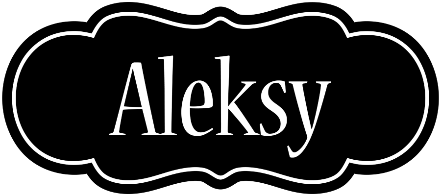 Aleksy welcome logo