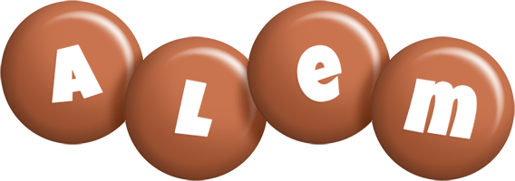 Alem candy-brown logo