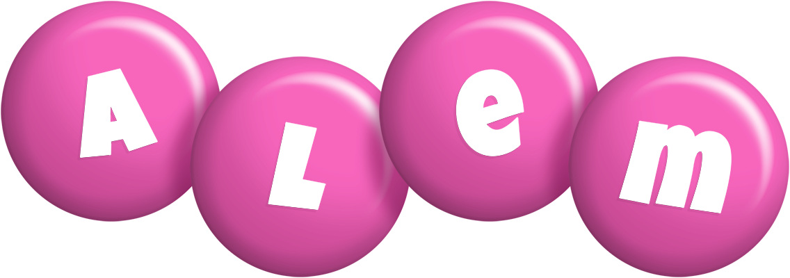 Alem candy-pink logo