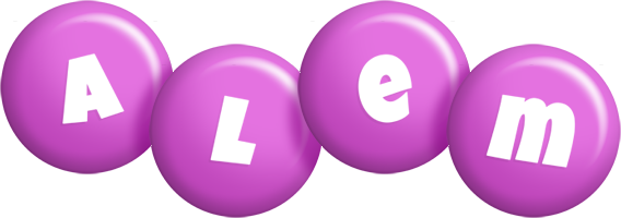 Alem candy-purple logo