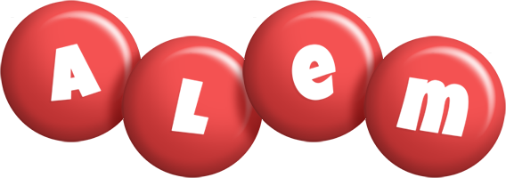 Alem candy-red logo