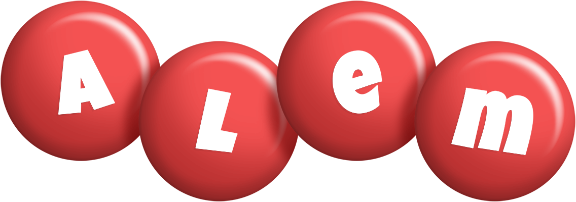 Alem candy-red logo