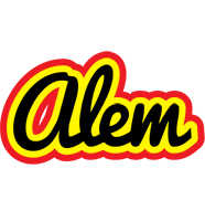 Alem flaming logo