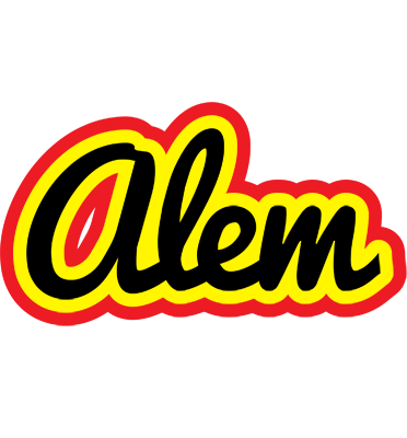 Alem flaming logo
