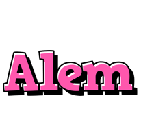 Alem girlish logo