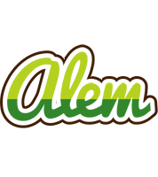 Alem golfing logo