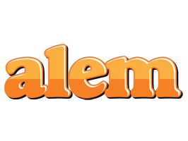 Alem orange logo