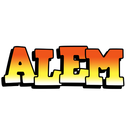 Alem sunset logo