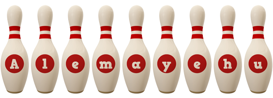 Alemayehu bowling-pin logo