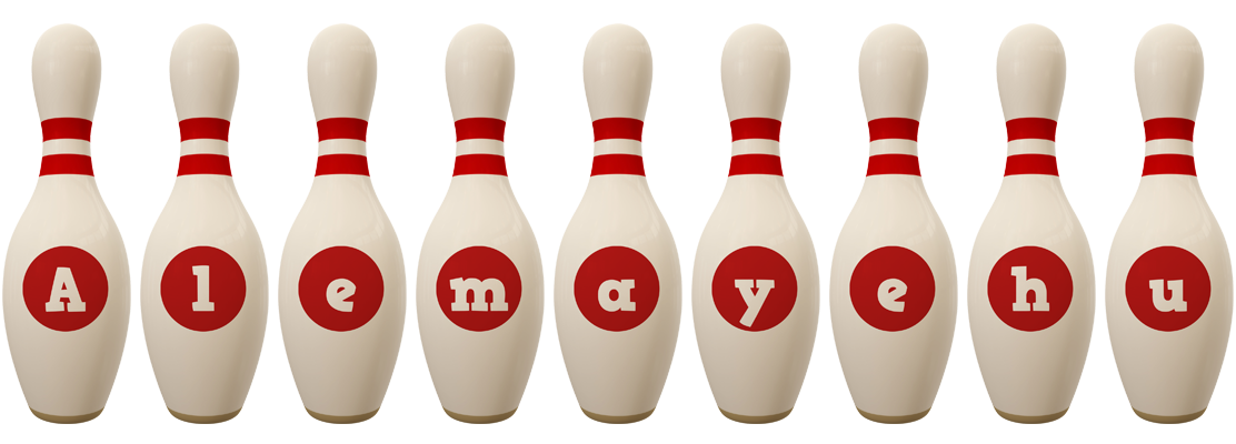 Alemayehu bowling-pin logo