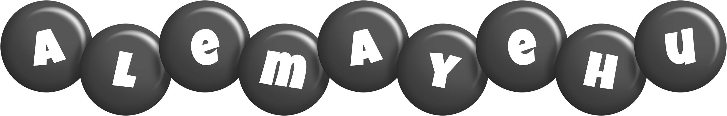 Alemayehu candy-black logo