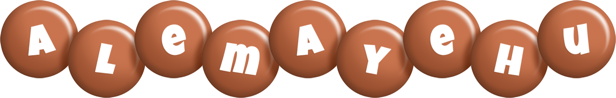 Alemayehu candy-brown logo