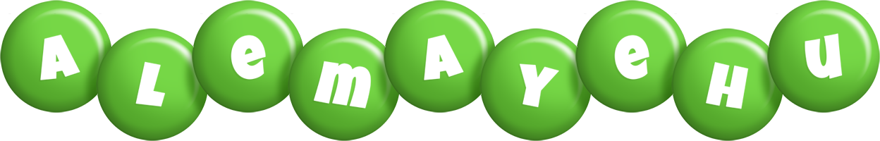 Alemayehu candy-green logo