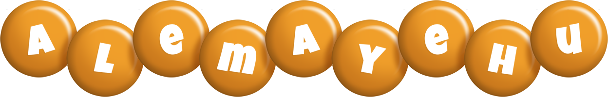 Alemayehu candy-orange logo