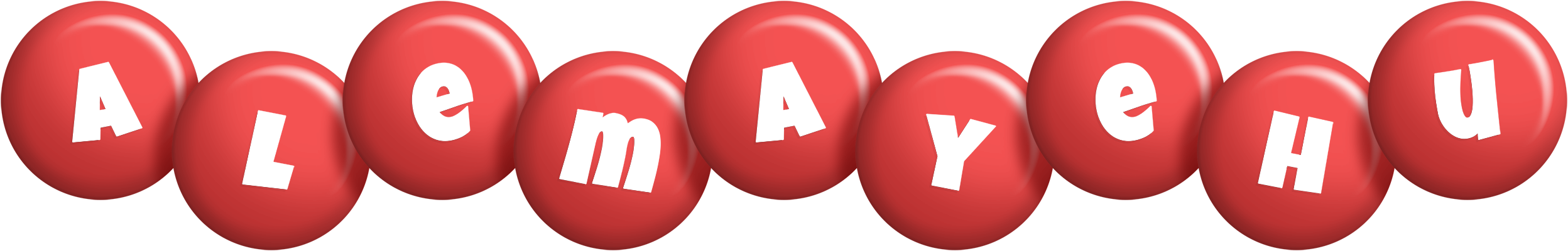 Alemayehu candy-red logo