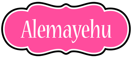 Alemayehu invitation logo