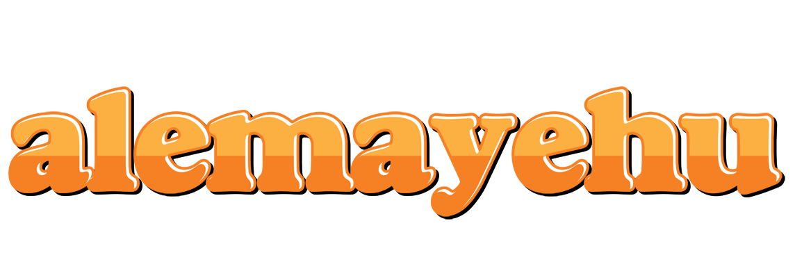 Alemayehu orange logo