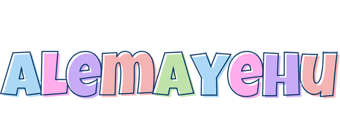 Alemayehu pastel logo