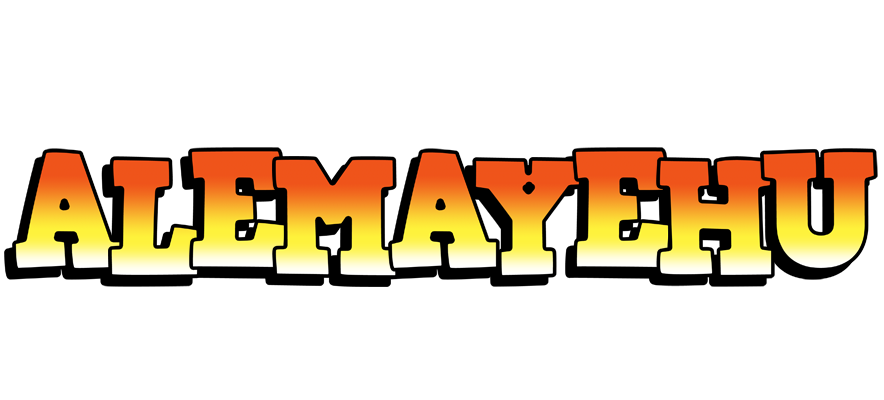 Alemayehu sunset logo