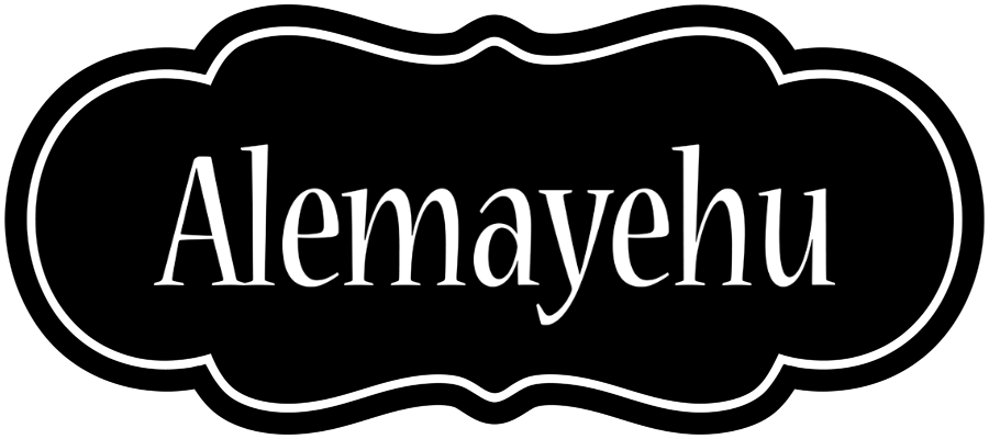 Alemayehu welcome logo
