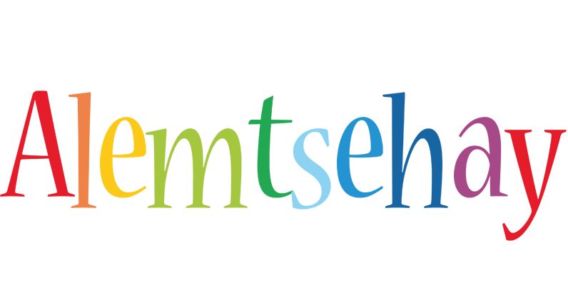 Alemtsehay birthday logo
