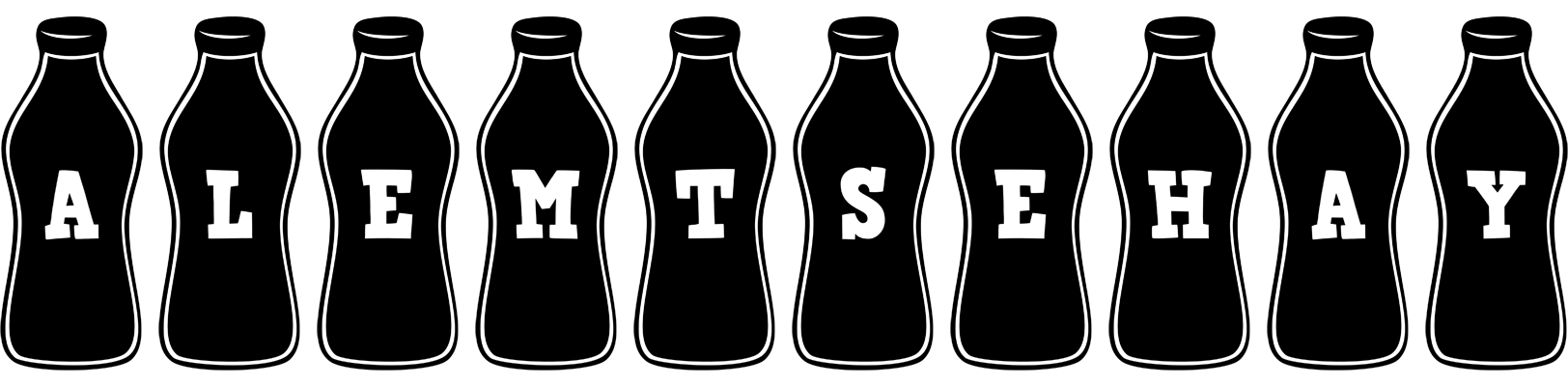 Alemtsehay bottle logo