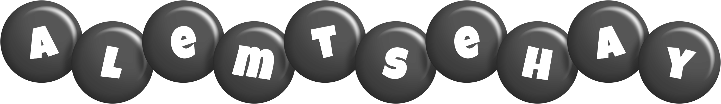 Alemtsehay candy-black logo