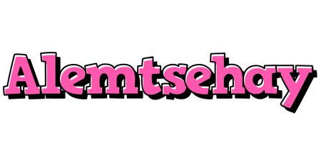 Alemtsehay girlish logo