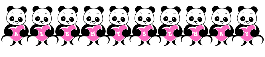 Alemtsehay love-panda logo