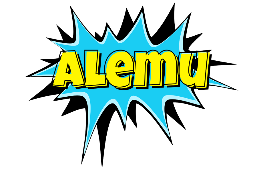 Alemu amazing logo