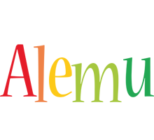 Alemu birthday logo