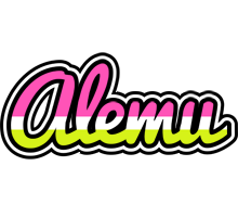 Alemu candies logo