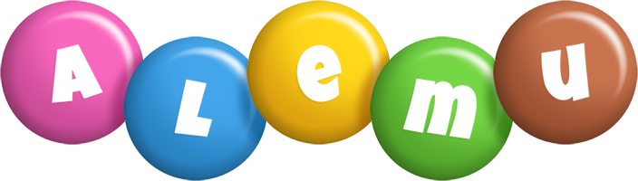 Alemu candy logo