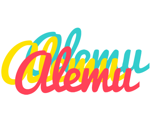 Alemu disco logo