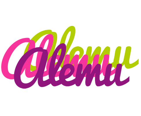 Alemu flowers logo
