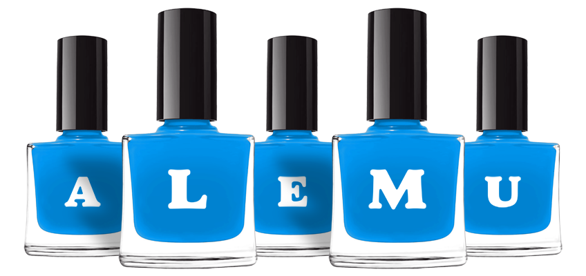 Alemu glossy logo