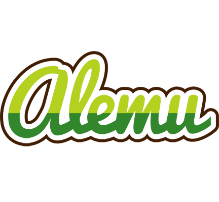 Alemu golfing logo