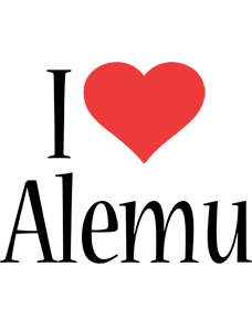 Alemu i-love logo