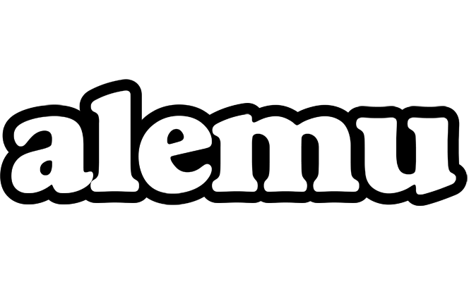 Alemu panda logo