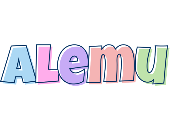 Alemu pastel logo