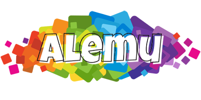 Alemu pixels logo