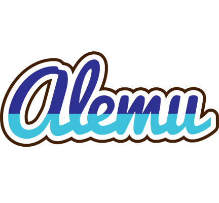 Alemu raining logo