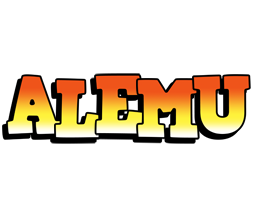 Alemu sunset logo