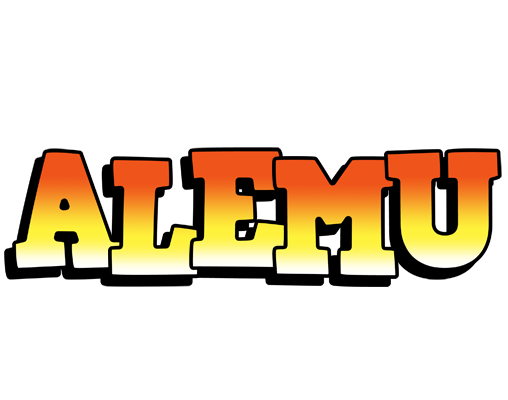 Alemu sunset logo